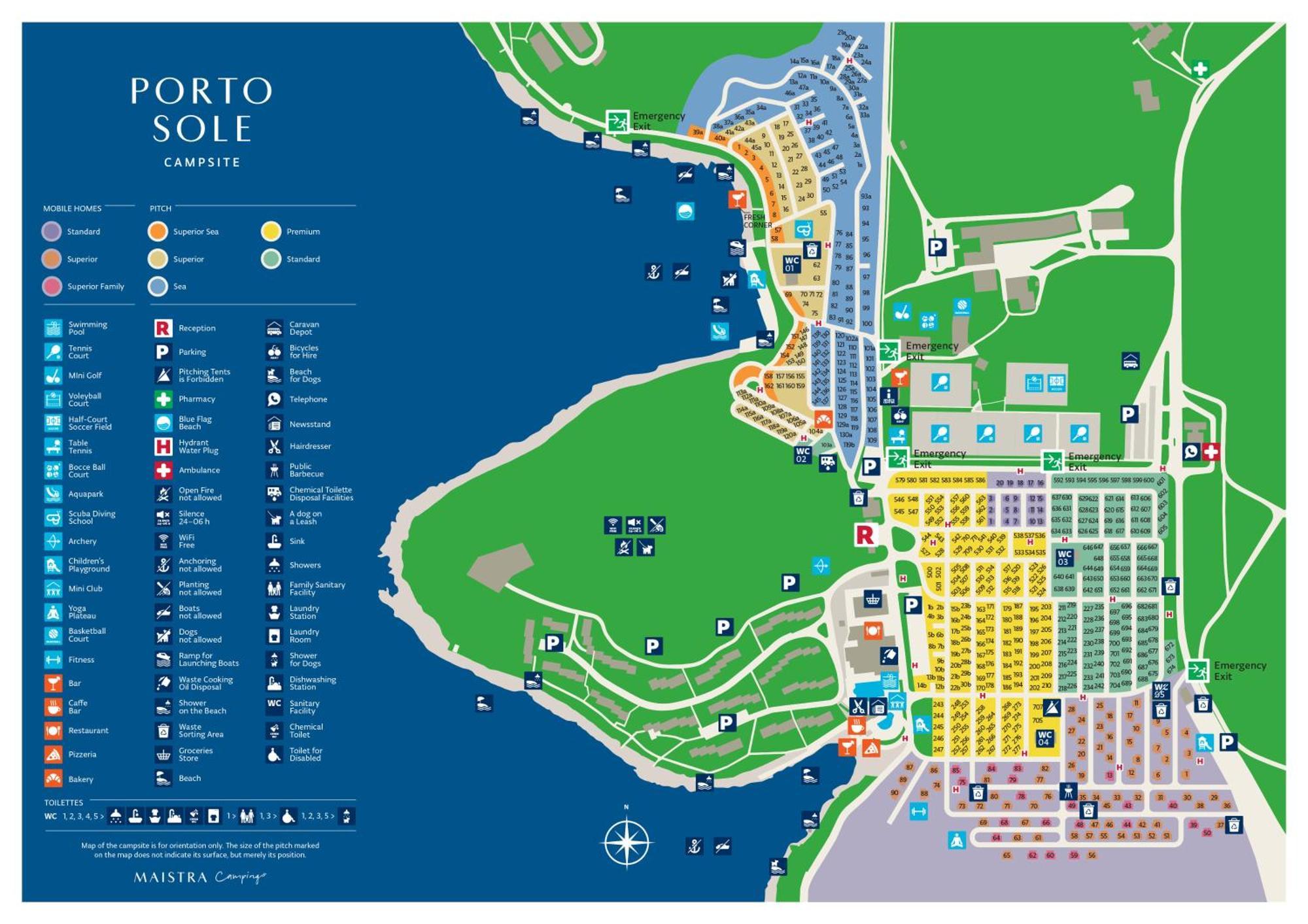 Maistra Camping Porto Sole Pitches Vrsar Buitenkant foto